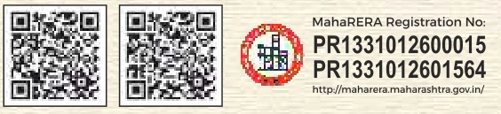 MahaRERA QR codes and registration numbers